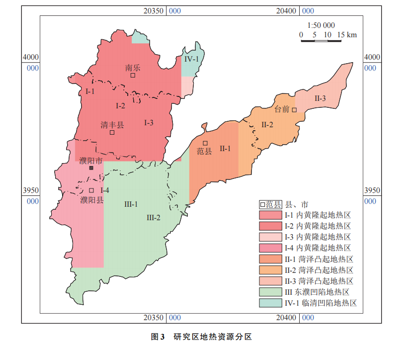 河南省濮陽(yáng)市中深層地?zé)岬刭|(zhì)特征、資源儲(chǔ)量及開發(fā)利用適宜性評(píng)價(jià)-地大熱能